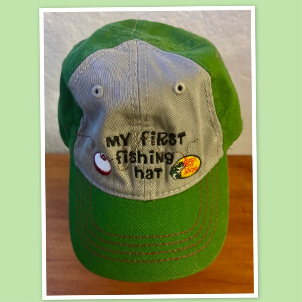 “My First Fishing Hat" Bass Pro Shops - Infant Ball Cap Hat